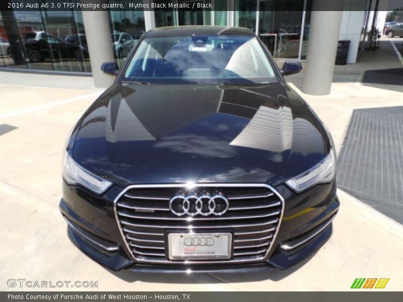 Mythos Black Metallic / Black 2016 Audi A6 3.0 TFSI Prestige quattro