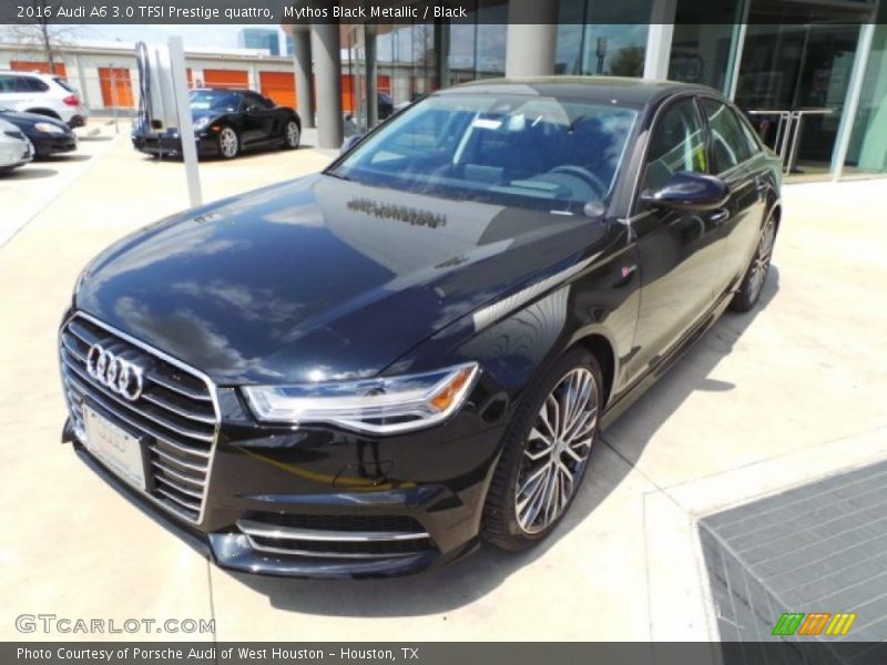 Mythos Black Metallic / Black 2016 Audi A6 3.0 TFSI Prestige quattro