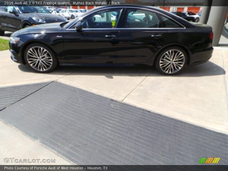 Mythos Black Metallic / Black 2016 Audi A6 3.0 TFSI Prestige quattro