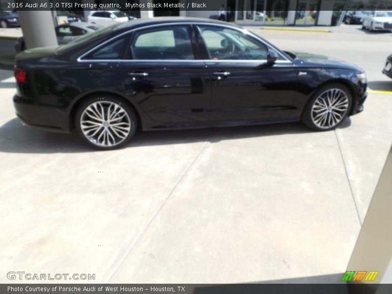 Mythos Black Metallic / Black 2016 Audi A6 3.0 TFSI Prestige quattro