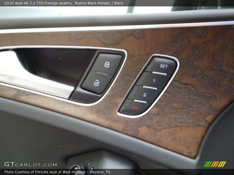 Controls of 2016 A6 3.0 TFSI Prestige quattro