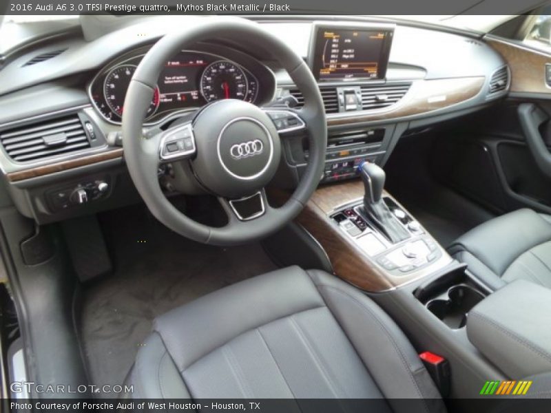  2016 A6 3.0 TFSI Prestige quattro Black Interior