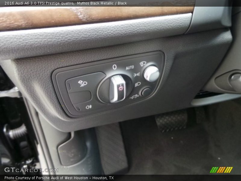 Mythos Black Metallic / Black 2016 Audi A6 3.0 TFSI Prestige quattro