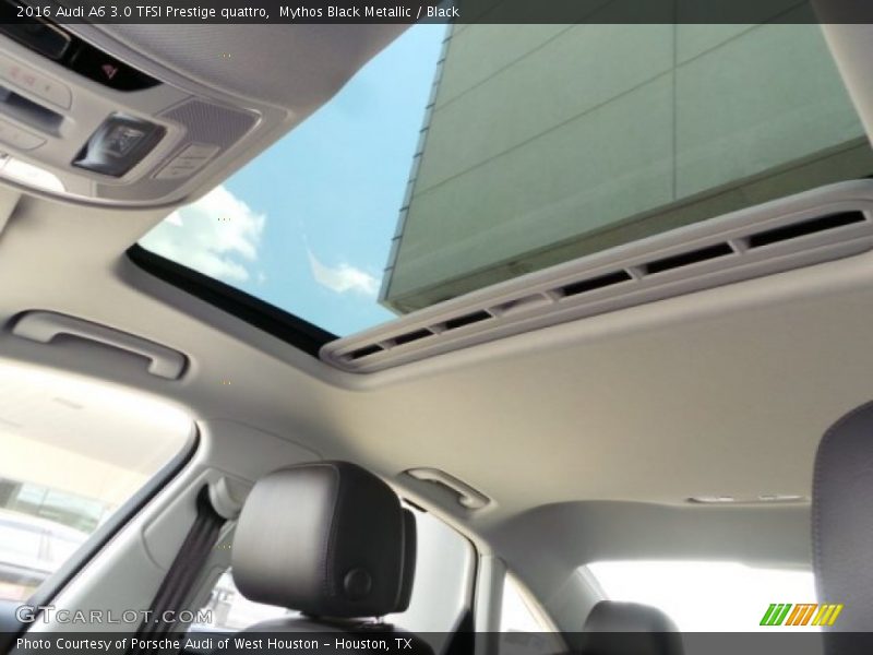 Mythos Black Metallic / Black 2016 Audi A6 3.0 TFSI Prestige quattro