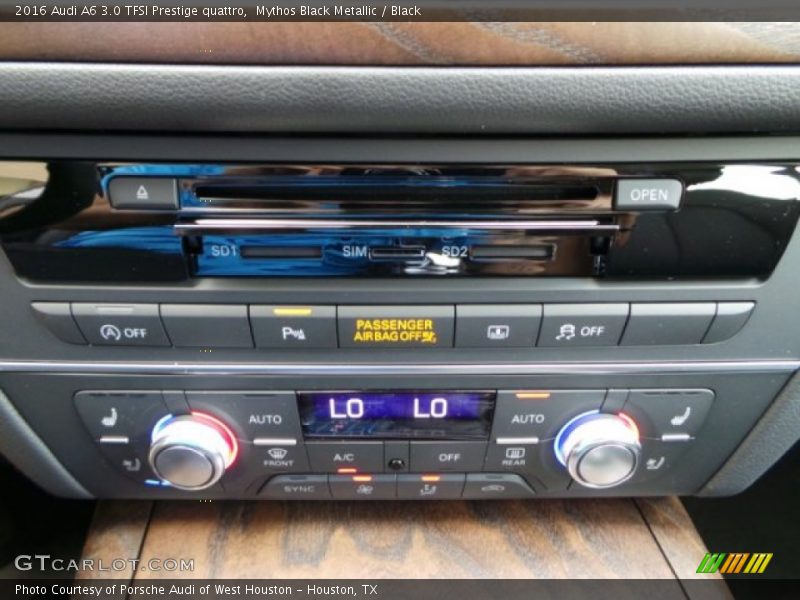 Mythos Black Metallic / Black 2016 Audi A6 3.0 TFSI Prestige quattro