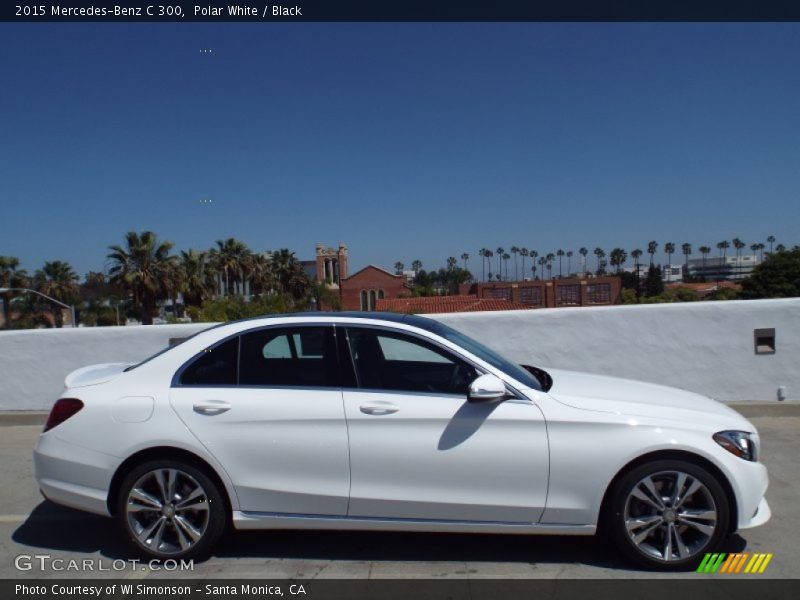 Polar White / Black 2015 Mercedes-Benz C 300
