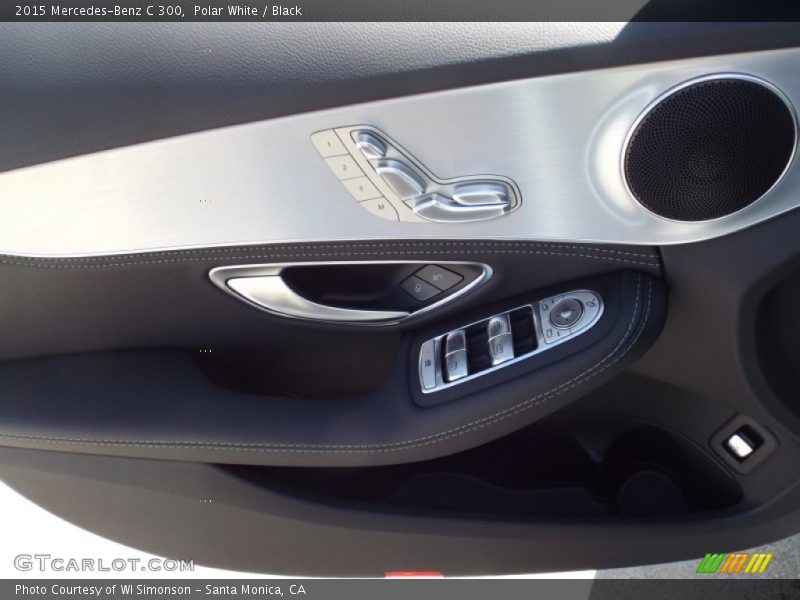 Polar White / Black 2015 Mercedes-Benz C 300