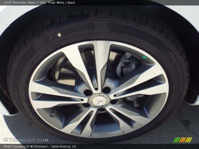 Polar White / Black 2015 Mercedes-Benz C 300
