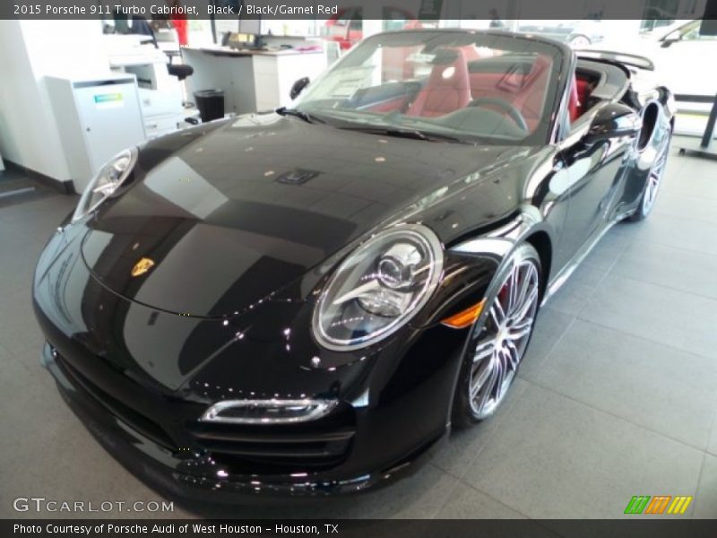 Front 3/4 View of 2015 911 Turbo Cabriolet