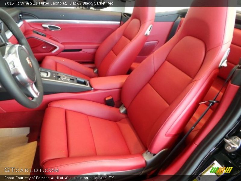 Front Seat of 2015 911 Turbo Cabriolet