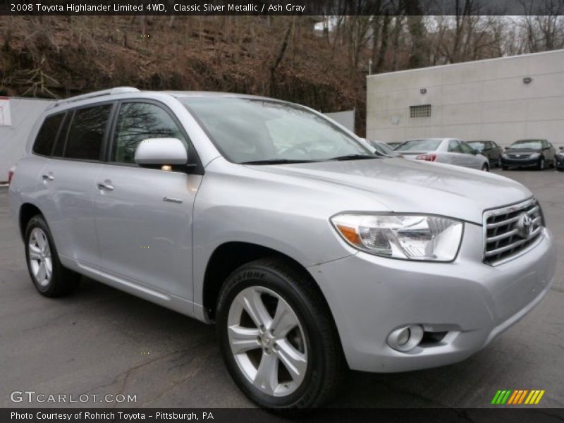 Front 3/4 View of 2008 Highlander Limited 4WD