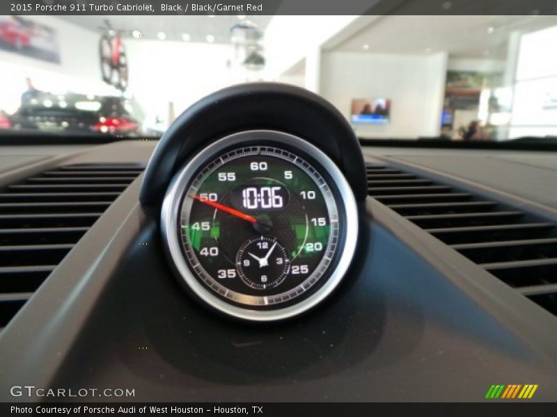  2015 911 Turbo Cabriolet Turbo Cabriolet Gauges