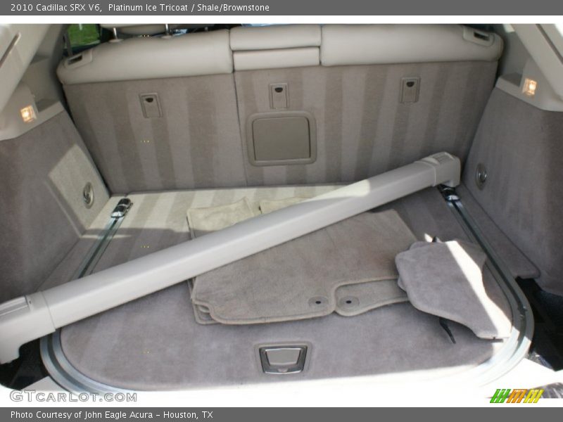 Platinum Ice Tricoat / Shale/Brownstone 2010 Cadillac SRX V6