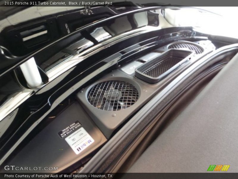  2015 911 Turbo Cabriolet Engine - 3.8 Liter DFI Twin-Turbocharged DOHC 24-Valve VarioCam Plus Flat 6 Cylinder