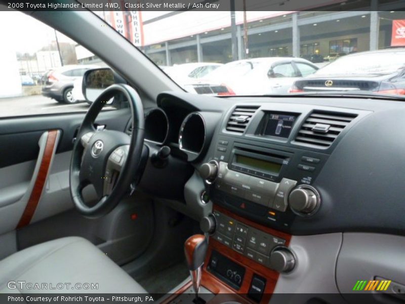 Classic Silver Metallic / Ash Gray 2008 Toyota Highlander Limited 4WD