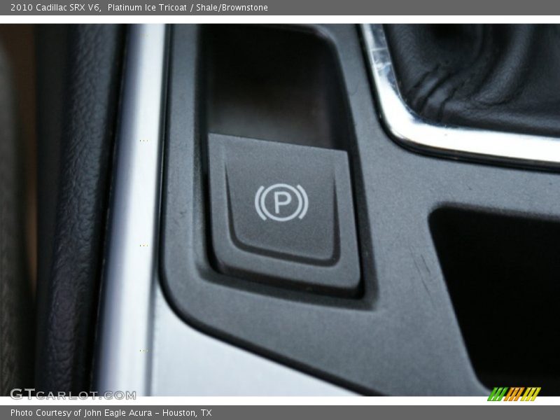 Platinum Ice Tricoat / Shale/Brownstone 2010 Cadillac SRX V6