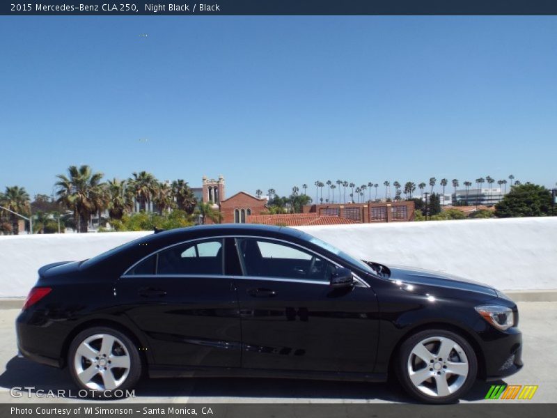 Night Black / Black 2015 Mercedes-Benz CLA 250