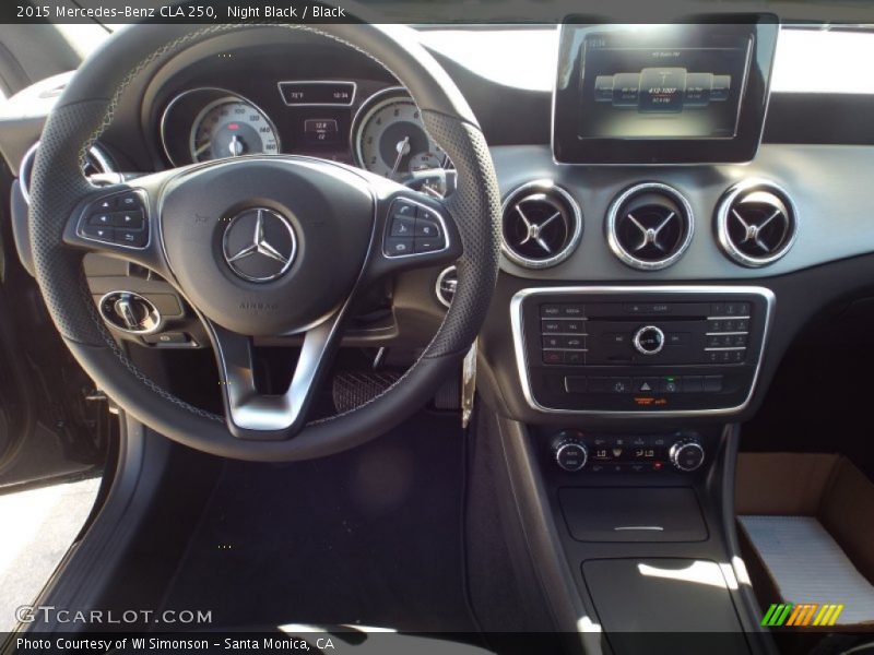 Night Black / Black 2015 Mercedes-Benz CLA 250