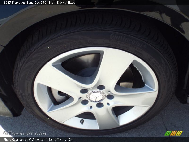 Night Black / Black 2015 Mercedes-Benz CLA 250