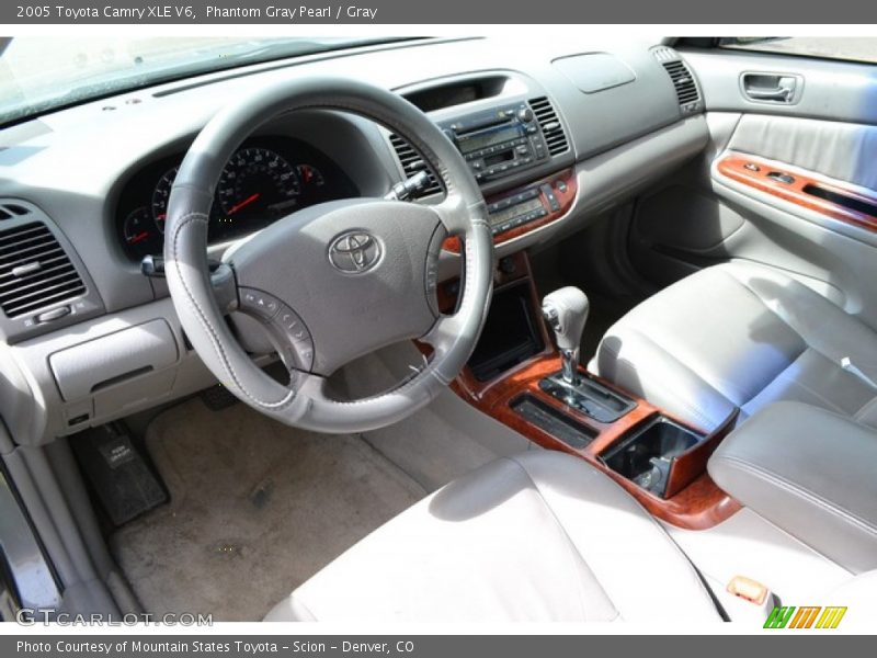  2005 Camry XLE V6 Gray Interior