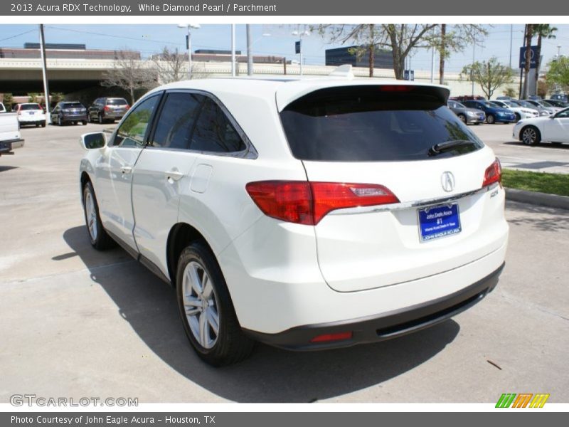 White Diamond Pearl / Parchment 2013 Acura RDX Technology