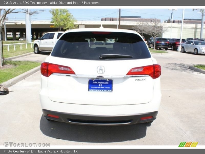 White Diamond Pearl / Parchment 2013 Acura RDX Technology