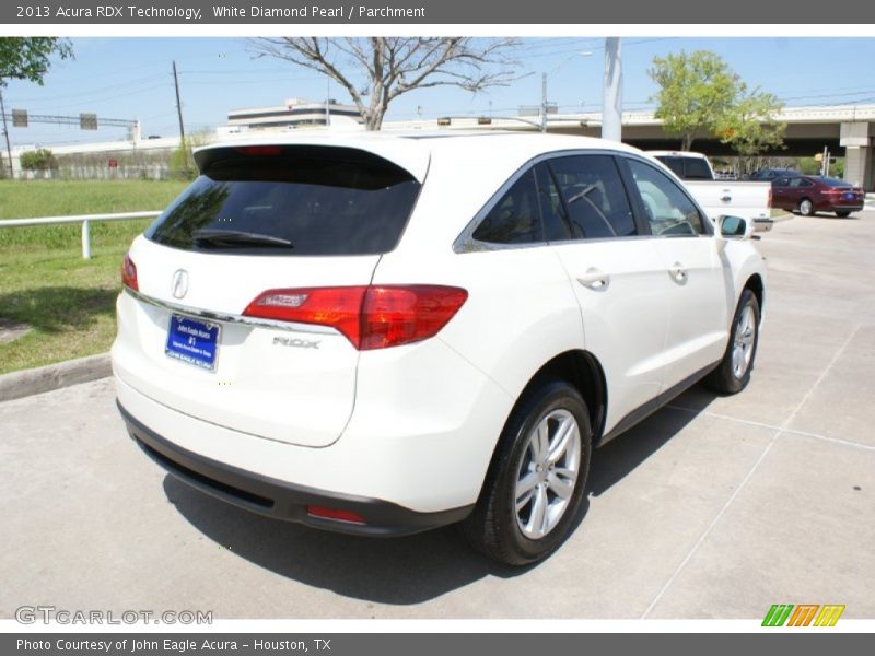 White Diamond Pearl / Parchment 2013 Acura RDX Technology