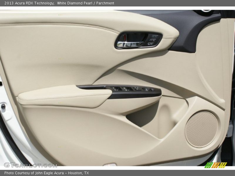 White Diamond Pearl / Parchment 2013 Acura RDX Technology