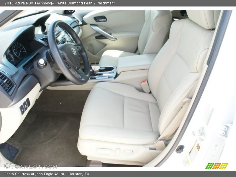 White Diamond Pearl / Parchment 2013 Acura RDX Technology