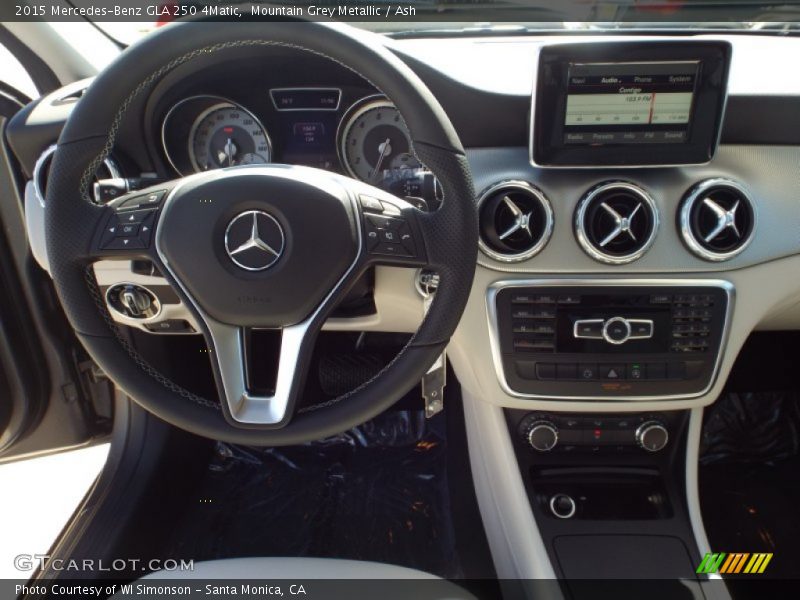 Mountain Grey Metallic / Ash 2015 Mercedes-Benz GLA 250 4Matic