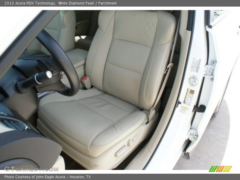 White Diamond Pearl / Parchment 2013 Acura RDX Technology