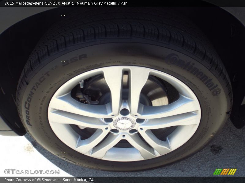 Mountain Grey Metallic / Ash 2015 Mercedes-Benz GLA 250 4Matic