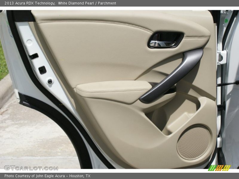 White Diamond Pearl / Parchment 2013 Acura RDX Technology