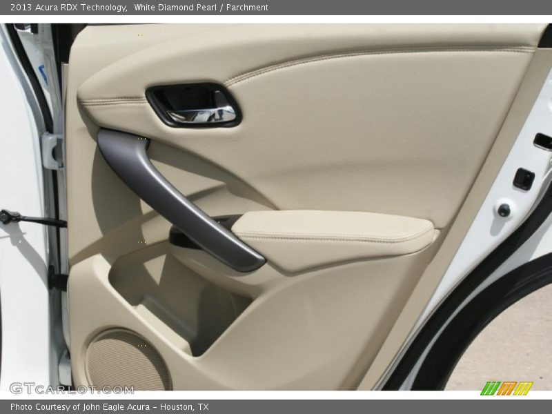 White Diamond Pearl / Parchment 2013 Acura RDX Technology