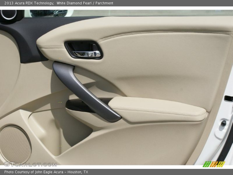 White Diamond Pearl / Parchment 2013 Acura RDX Technology