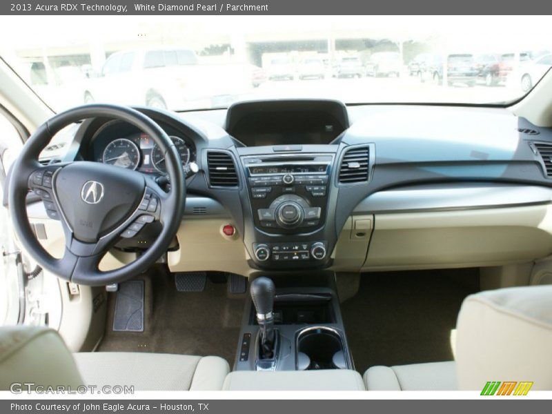 White Diamond Pearl / Parchment 2013 Acura RDX Technology