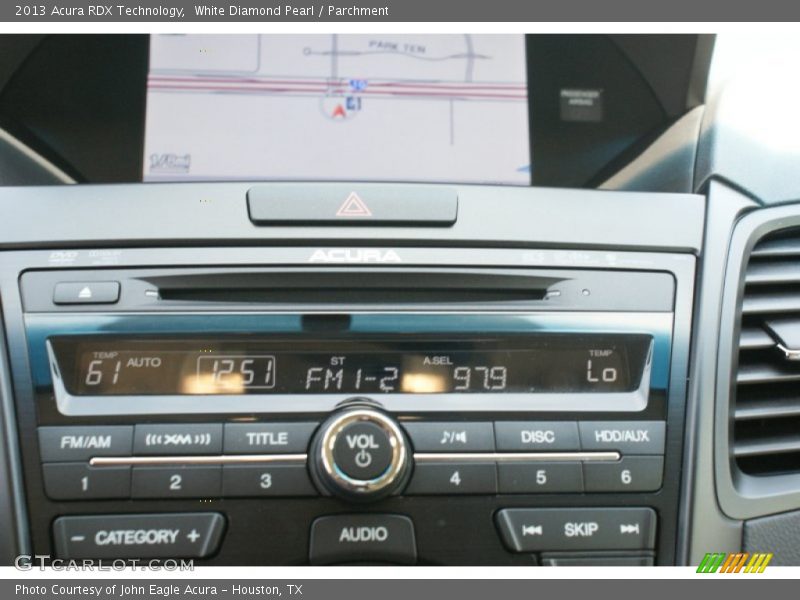 White Diamond Pearl / Parchment 2013 Acura RDX Technology