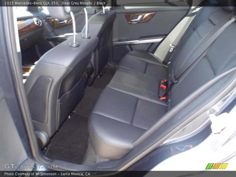 Steel Grey Metallic / Black 2015 Mercedes-Benz GLK 350