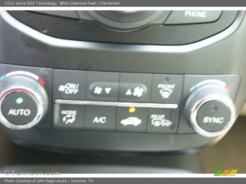 White Diamond Pearl / Parchment 2013 Acura RDX Technology