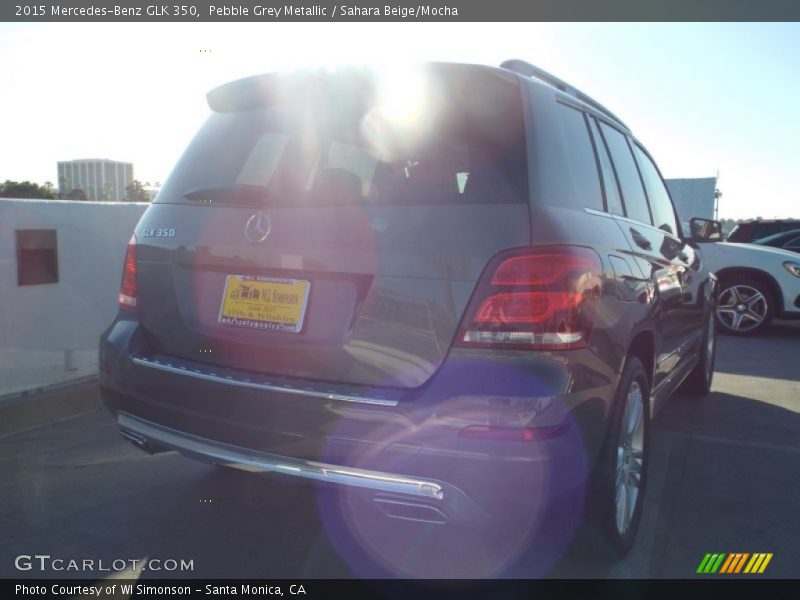 Pebble Grey Metallic / Sahara Beige/Mocha 2015 Mercedes-Benz GLK 350