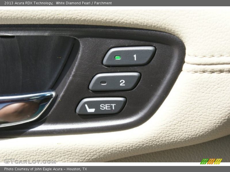White Diamond Pearl / Parchment 2013 Acura RDX Technology