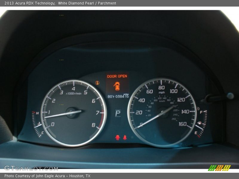 White Diamond Pearl / Parchment 2013 Acura RDX Technology