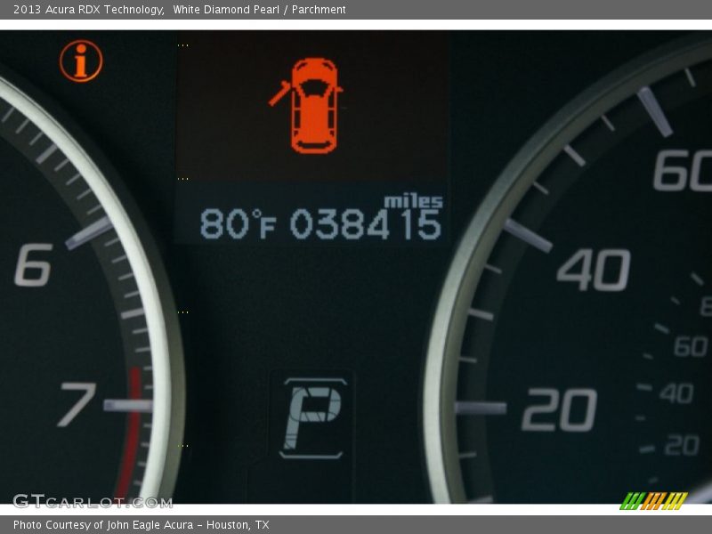 White Diamond Pearl / Parchment 2013 Acura RDX Technology
