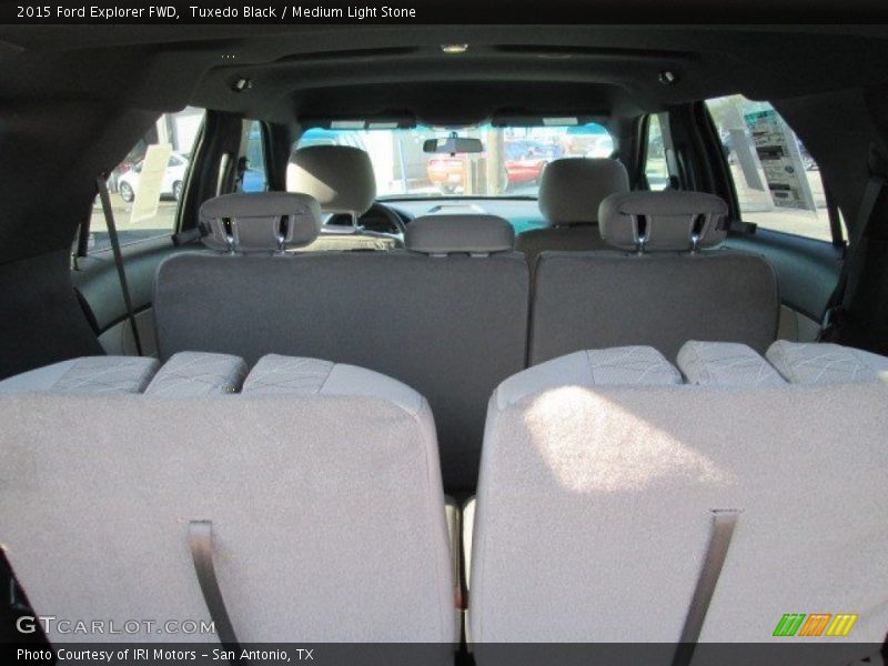 Tuxedo Black / Medium Light Stone 2015 Ford Explorer FWD