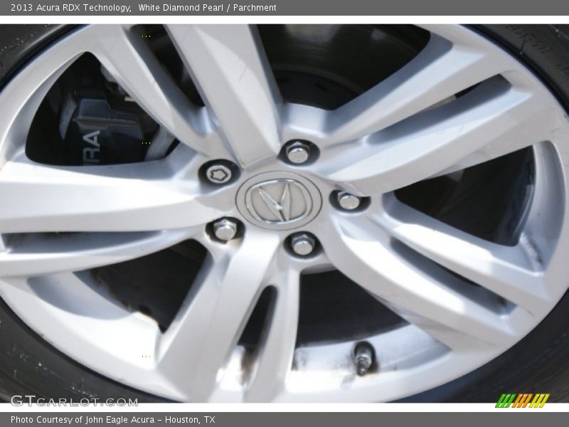 White Diamond Pearl / Parchment 2013 Acura RDX Technology
