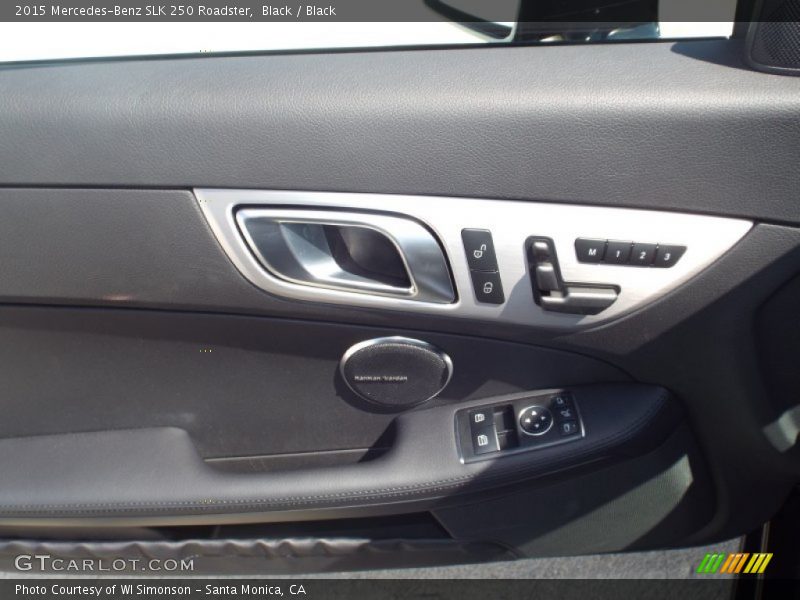 Black / Black 2015 Mercedes-Benz SLK 250 Roadster