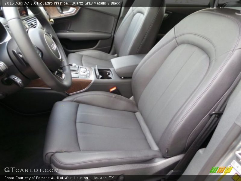 Front Seat of 2015 A7 3.0T quattro Prestige