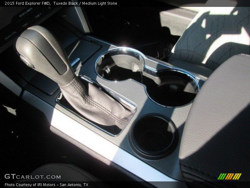Tuxedo Black / Medium Light Stone 2015 Ford Explorer FWD