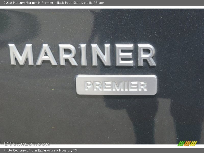 Black Pearl Slate Metallic / Stone 2010 Mercury Mariner I4 Premier