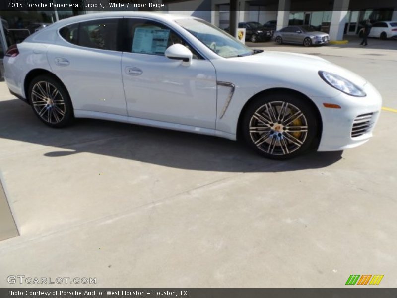  2015 Panamera Turbo S White